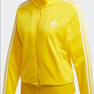 yellow adidas jacket